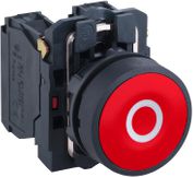 Schneider Electric Przycisk sterowniczy 22mm czerwony 1R z samopowrotem (XB5AA4322)