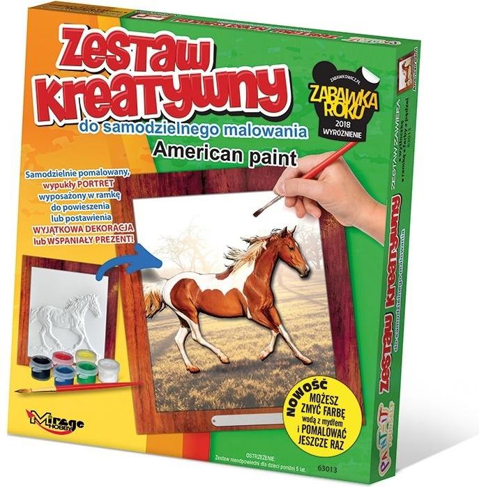 Zestaw Kreatywny do malowania Koń American