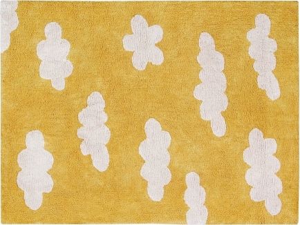 Lorena Canals Lorena Canals Dywan bawełniany Clouds Mostaza 120 x 160 cm