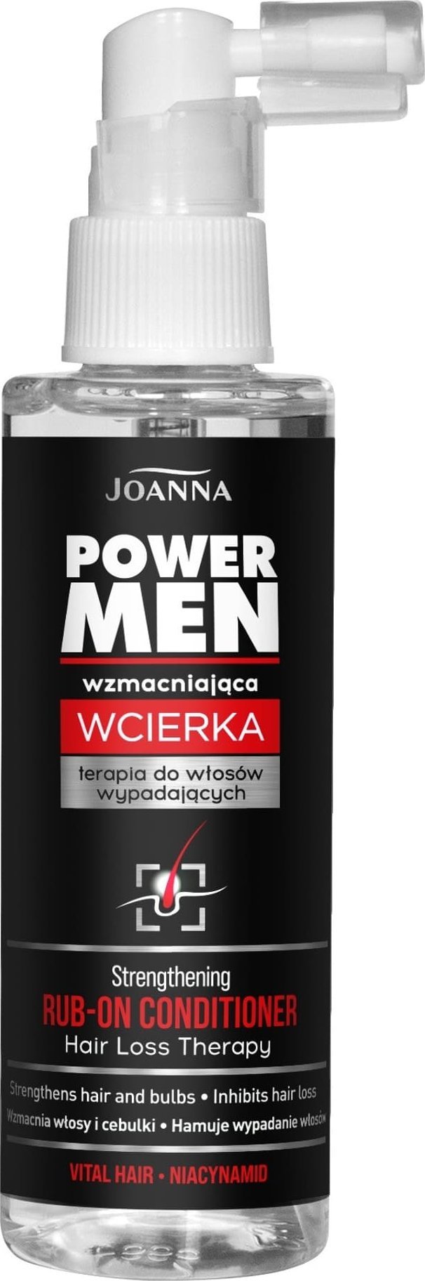 Joanna JOANNA Power Men Wcierka wzmacniająca do włosów wypadających 100ml