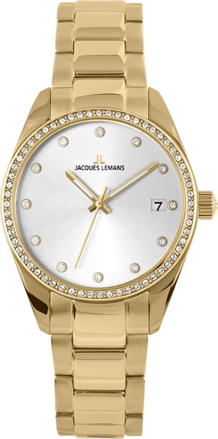 Zegarek Jacques Lemans Zegarek damski Jacques Lemans 1-2133C złoty