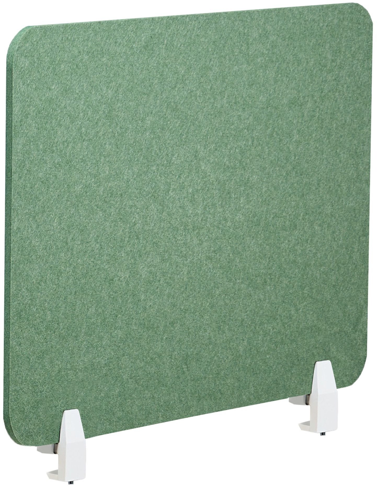 Przegroda na biurko 72 x 50 cm zielona SPLIT