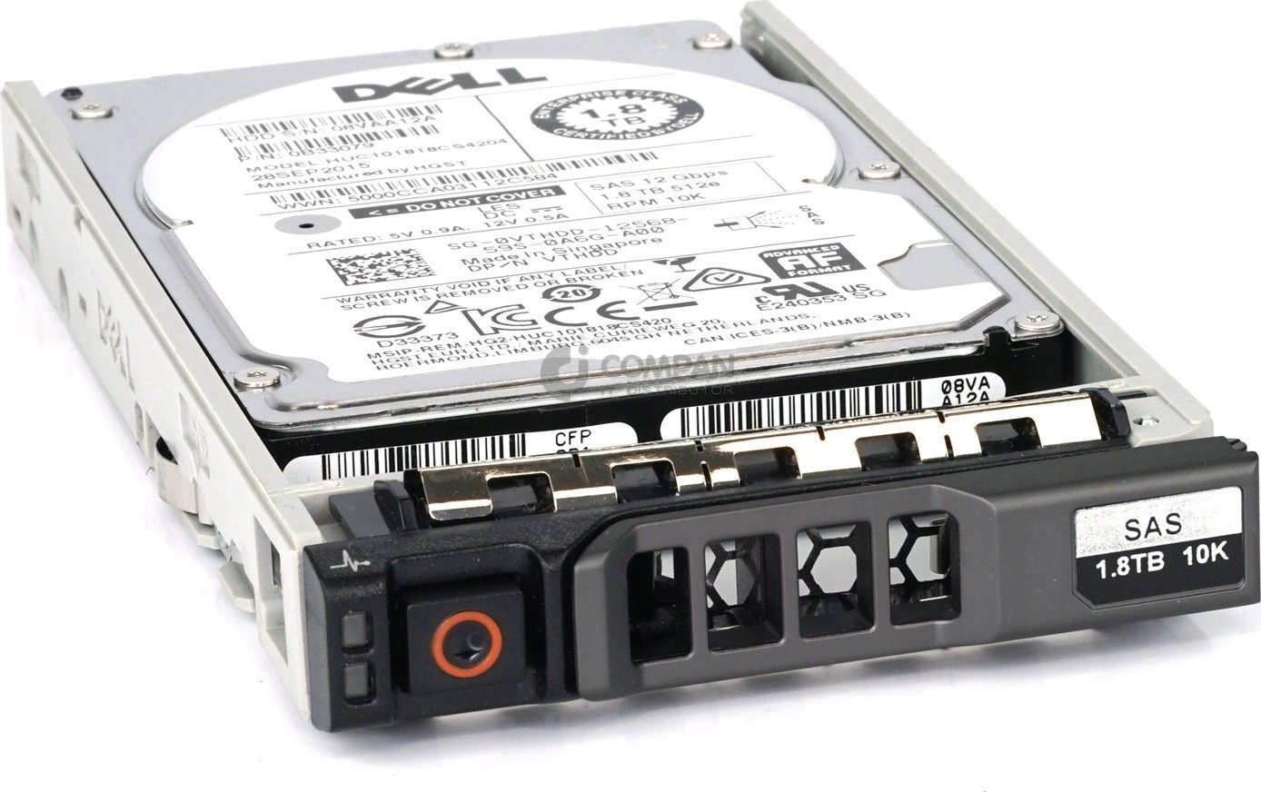 Dysk serwerowy Dell 1.8TB 2.5'' SAS-3 (12Gb/s) (VTHDD )