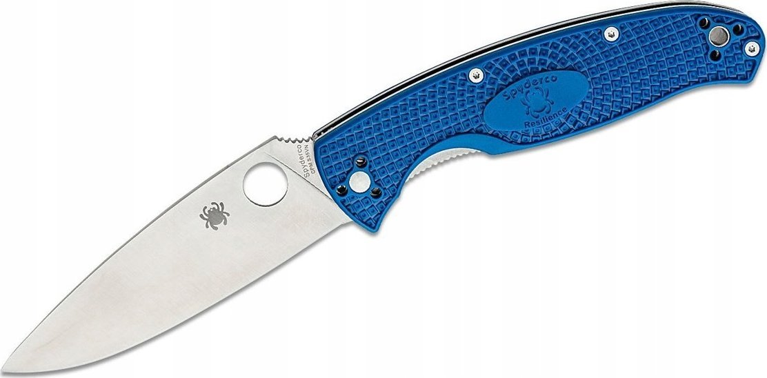 Spyderco Nóż składany Spyderco Resilience Lightweight Blue CPM S35VN Plain (C142PBL)