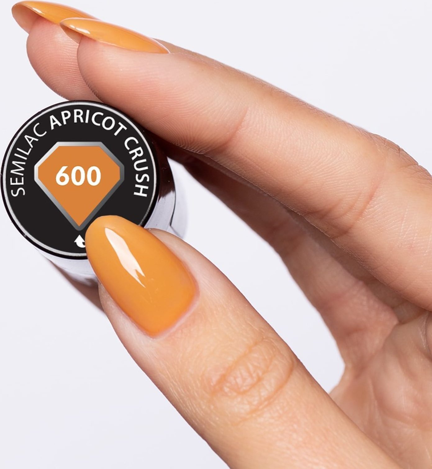 Semilac SEMILAC Lakier hybrydowy Apricot Crush nr 600 7 ml