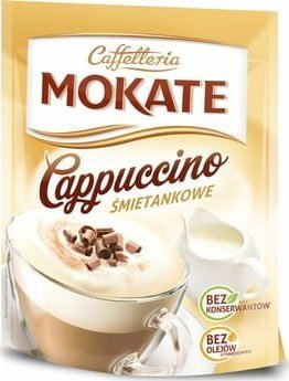 Mokate Mokate Cappuccino o smaku Śmietankowym 110g