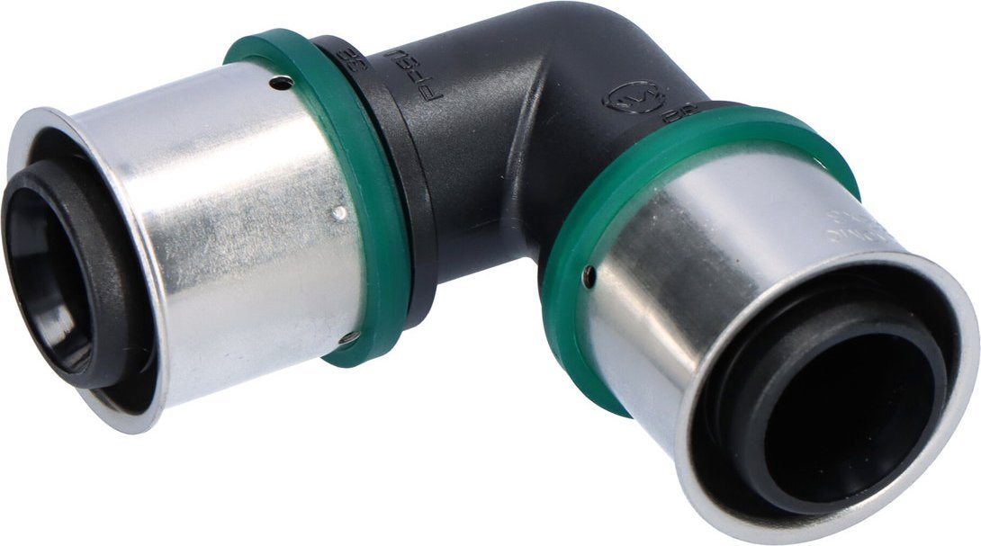 KAN-therm Kolano KAN-therm Press PPSU 32x32 z pierścieniem zaprasowywanym