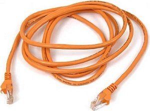 Goobay Wentronic goobay - Patch Cable - RJ-45 (M) to RJ-45 (M) - 3 m - SFTP, PiMF -Cat.7 Raw Cable - Halogen Free, Shaped - Orange (91615)