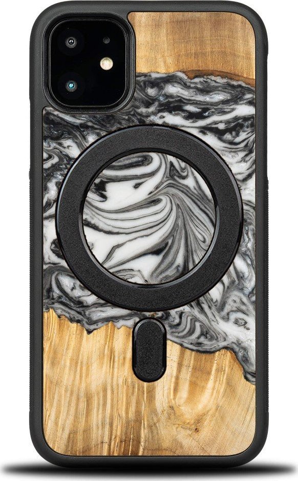BeWood Etui Bewood Unique na iPhone 11 - 4 Żywioły - Ziemia z MagSafe