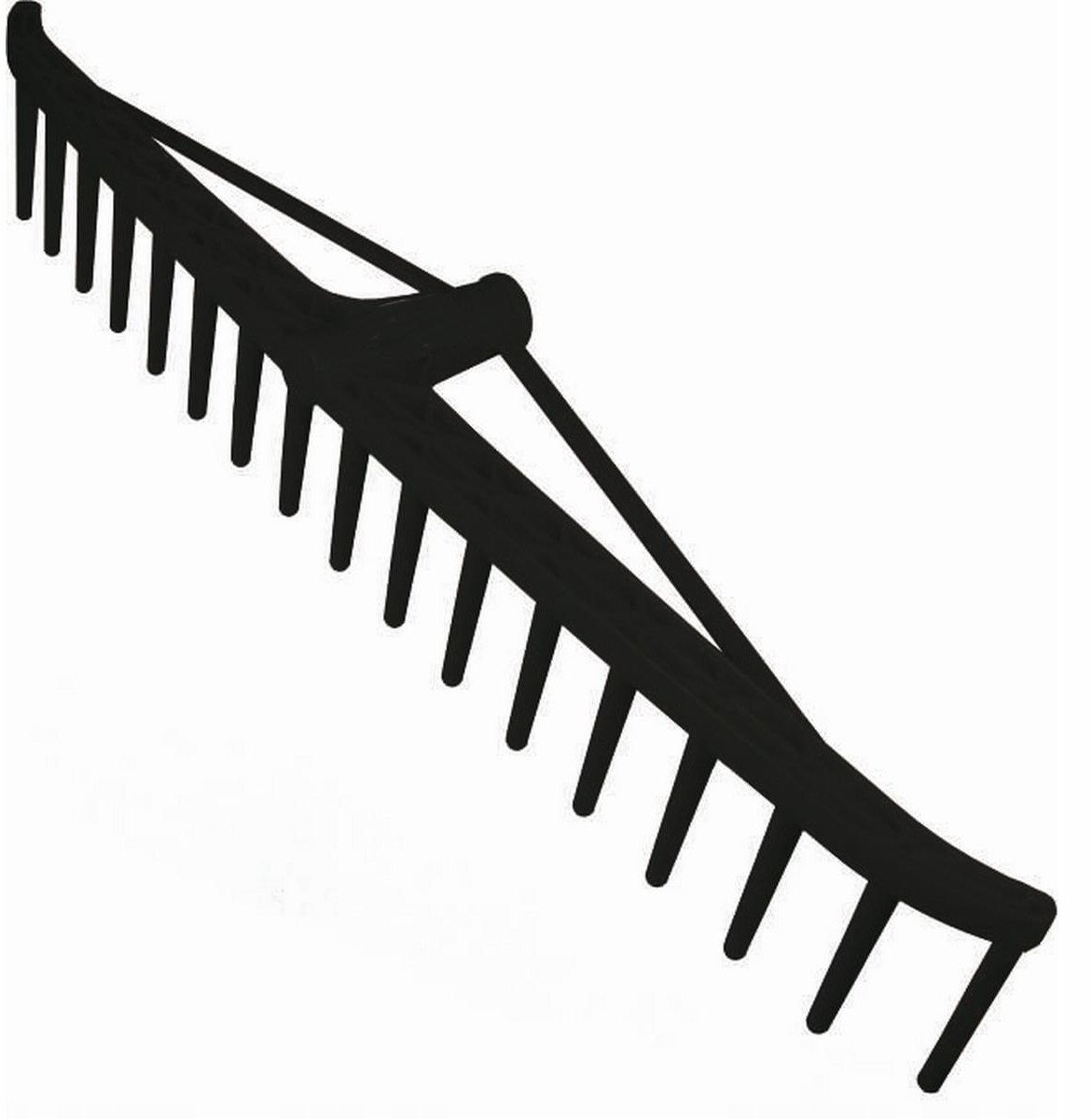 Victoria Sport Grabie ogrodowe do siana PRO czarne RETRO