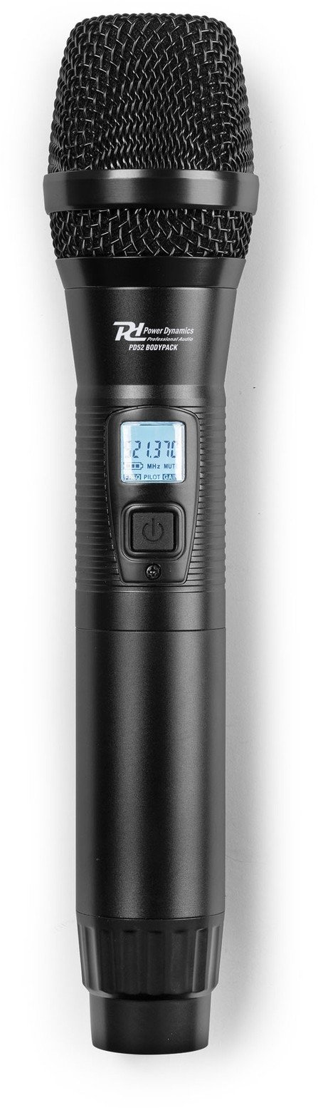 Mikrofon bezprzewodowy doręczny UHF PD520BP Power dynamics one size