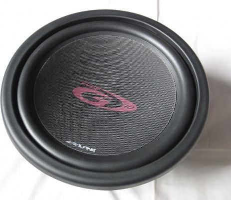 Głośnik samochodowy Alpine GŁOŚNIK NISKOTONOWY 25CM