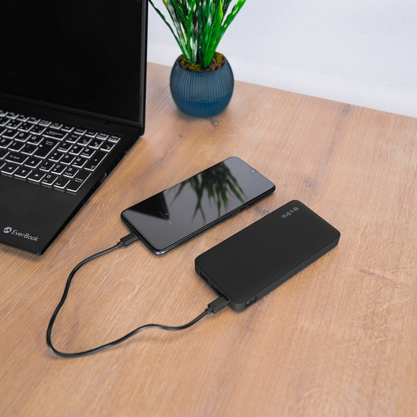 Powerbank S-link P311L 10000 mAh czarny