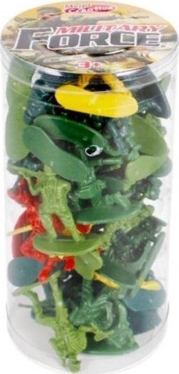 Figurka Mega Creative ZEST WOJSKO 7X16 MC MILITARY TUB 12/96/192