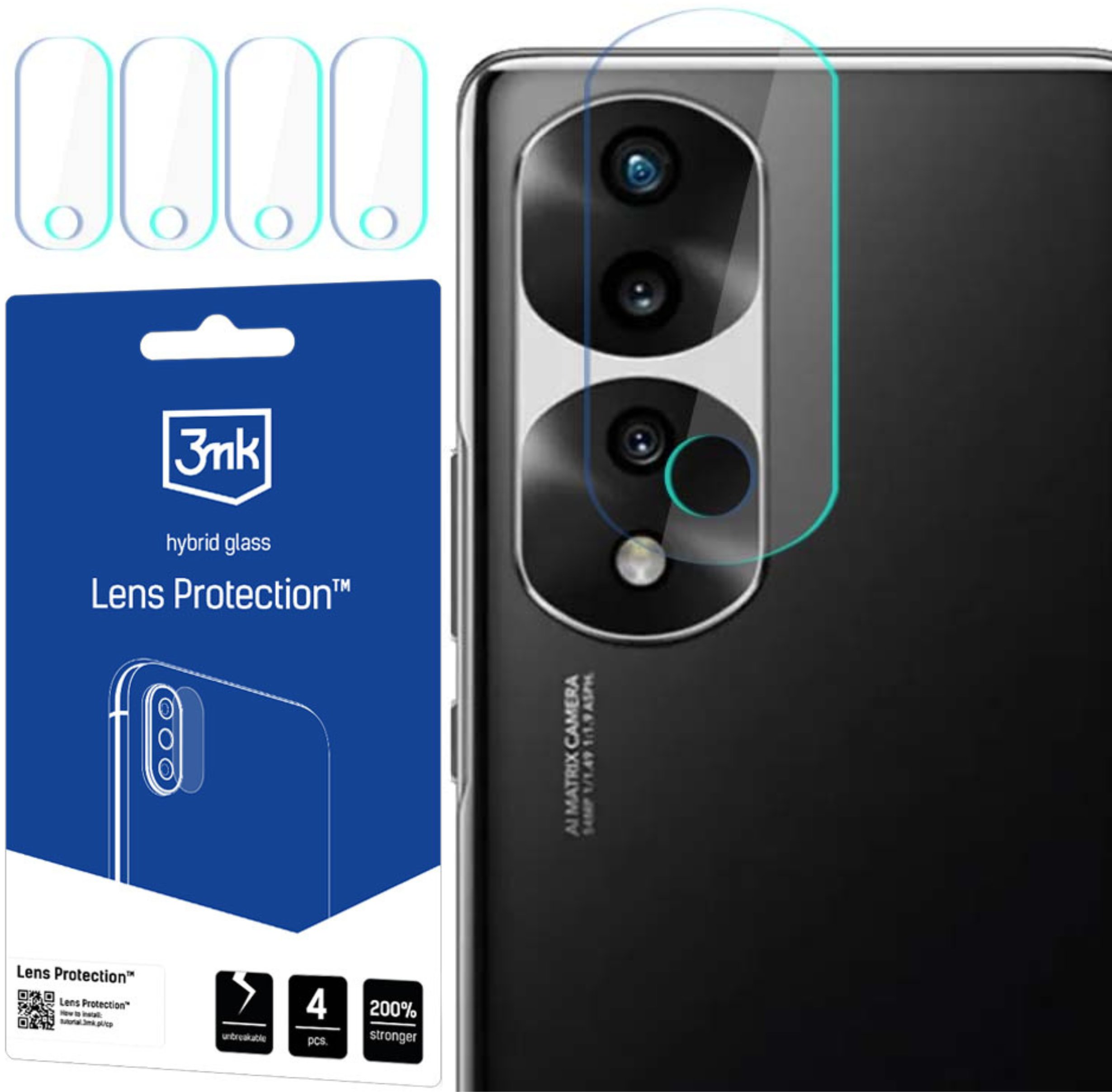 HONOR 70 PRO/PRO+ - 3MK LENS PROTECTION