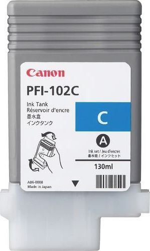Tusz Canon Cartidge Cyan 130 ml PFI102C (0896B001AA)