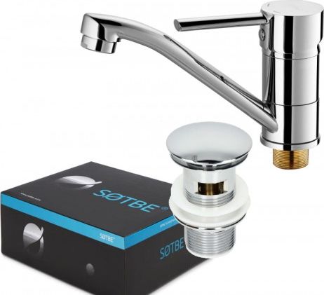 Bateria umywalkowa Sotbe Unicorn stojąca chrom (UNI-SSR-14259211)