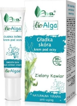 Ava Bio Alga krem pod oczy Gładka Skóra z zielonym kawiorem 15ml