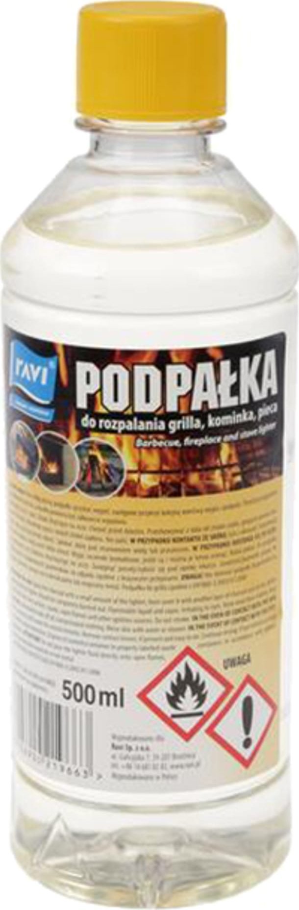 Ravi Podpałka do rozpalania grilla, kominka, pieca 500 ml
