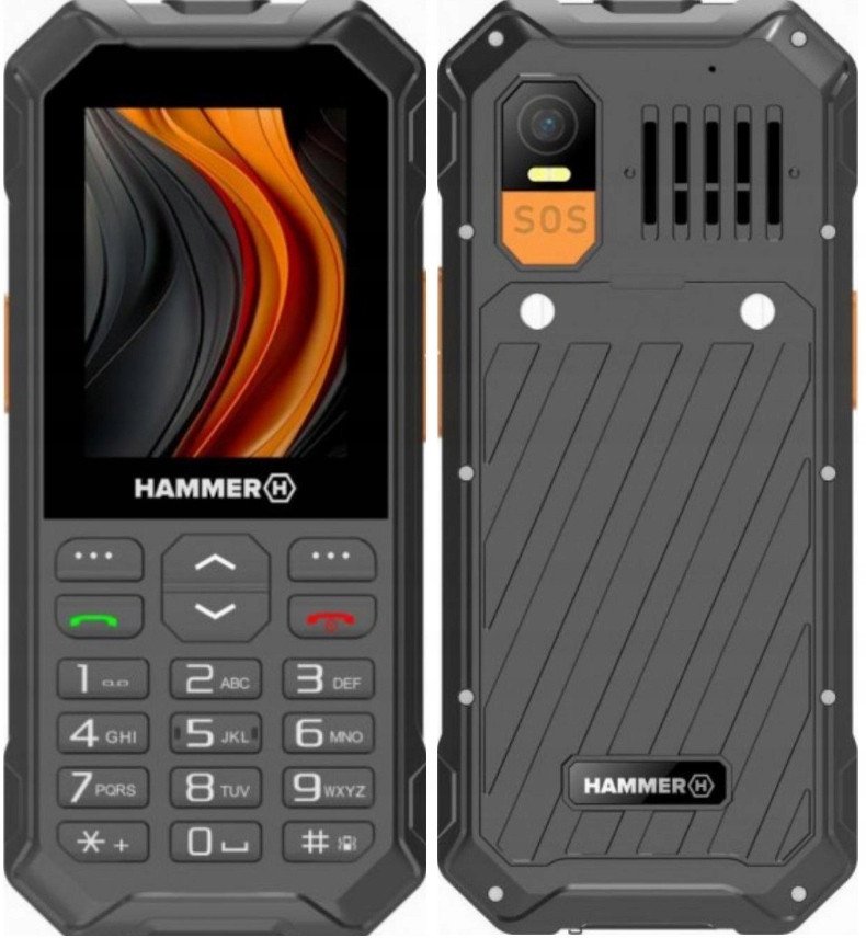 Hammer 6 Lte Wytrzymały, Wodoodporny, Duża Bateria 2500Mah