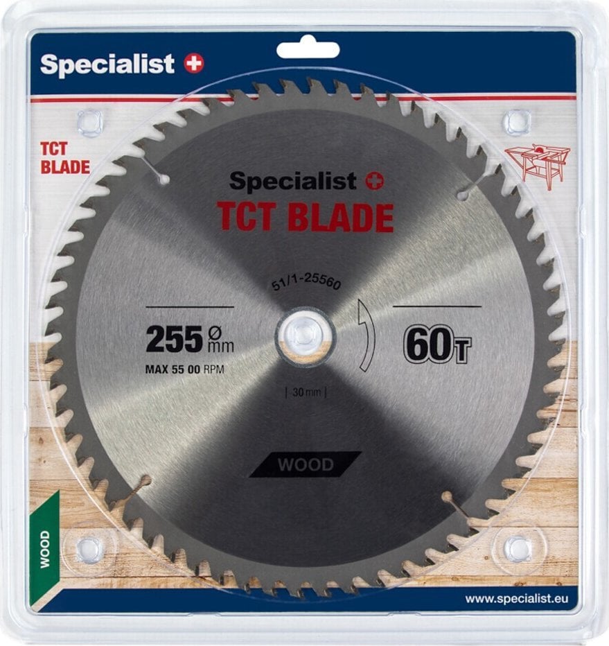 Specialist+ Pjovimo diskas 255x60Tx30/25,4 mm