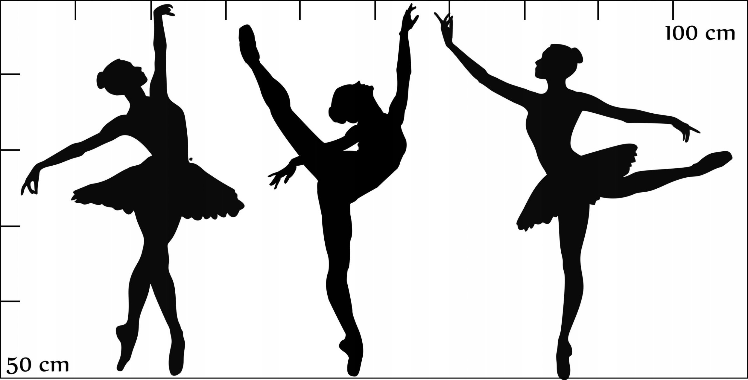 naSciane Naklejka na ścianę meble lustro balet baletnica