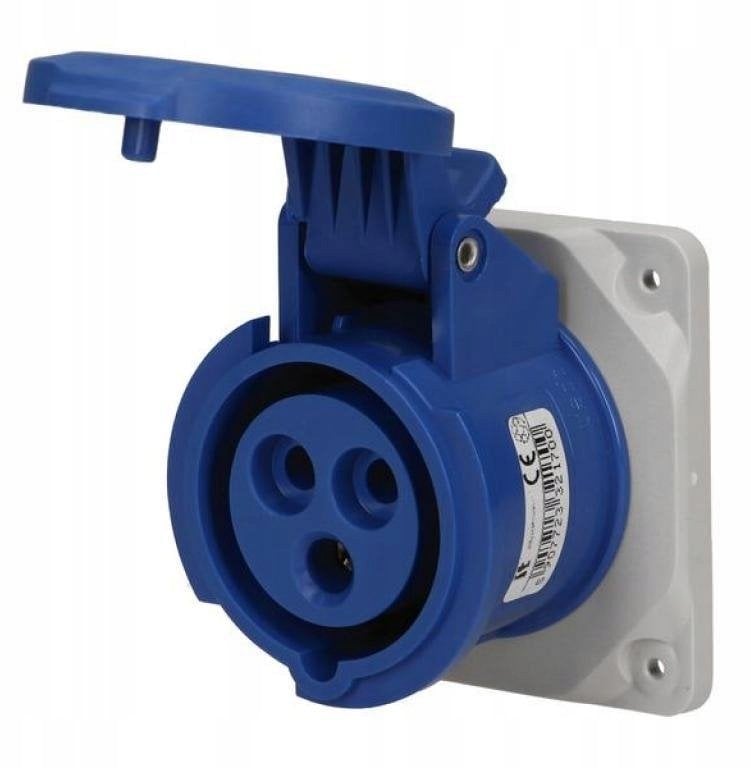 Gniazdo tablicowe proste 16A 3P 230V IP54 SP23270