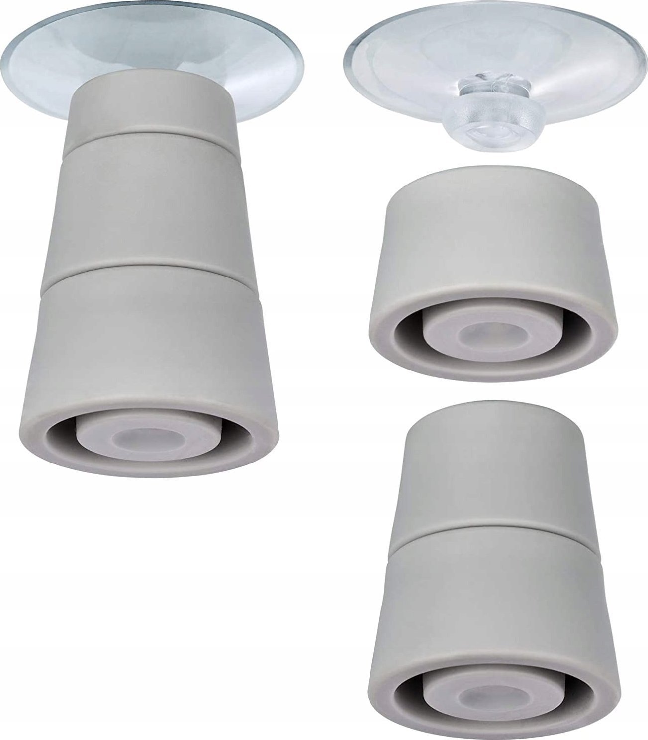 Wenko Stopki do szklanych płyt ochronnych - 4 sztuki, WENKO