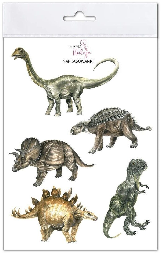 Naprasowanki Dinozaury