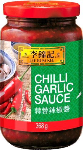 Lee Kum Kee Sos chili z czosnkiem, pikantny 368g - Lee Kum Kee uniwersalny