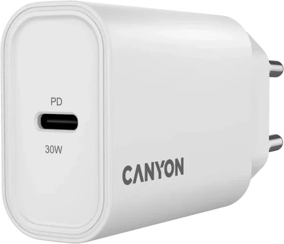 CANYON charger OnCharge 30CL Max Power 30W 1xPD EU White