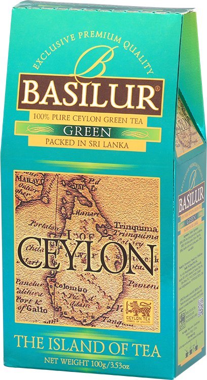 Basilur Herbata zielona liściasta Basilur Green 100g