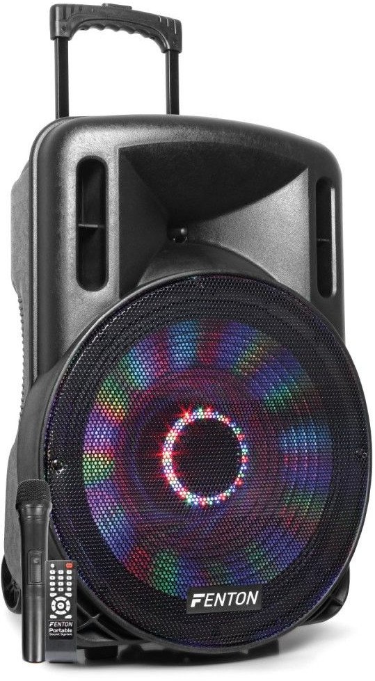 Kolumna mobilna z mikrofonem Fenton FT15LED 15" 800W one size