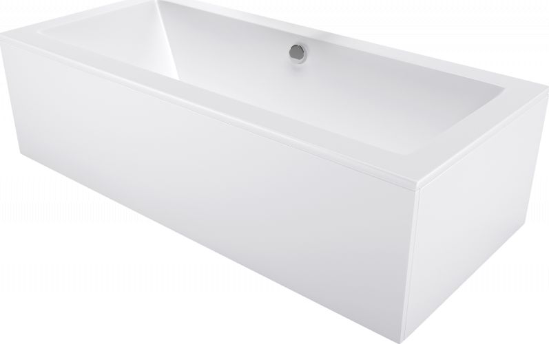 Wanna Mexen Mexen Cube wanna prostokątna 180 x 80 cm z obudową, biała - 55051808000X