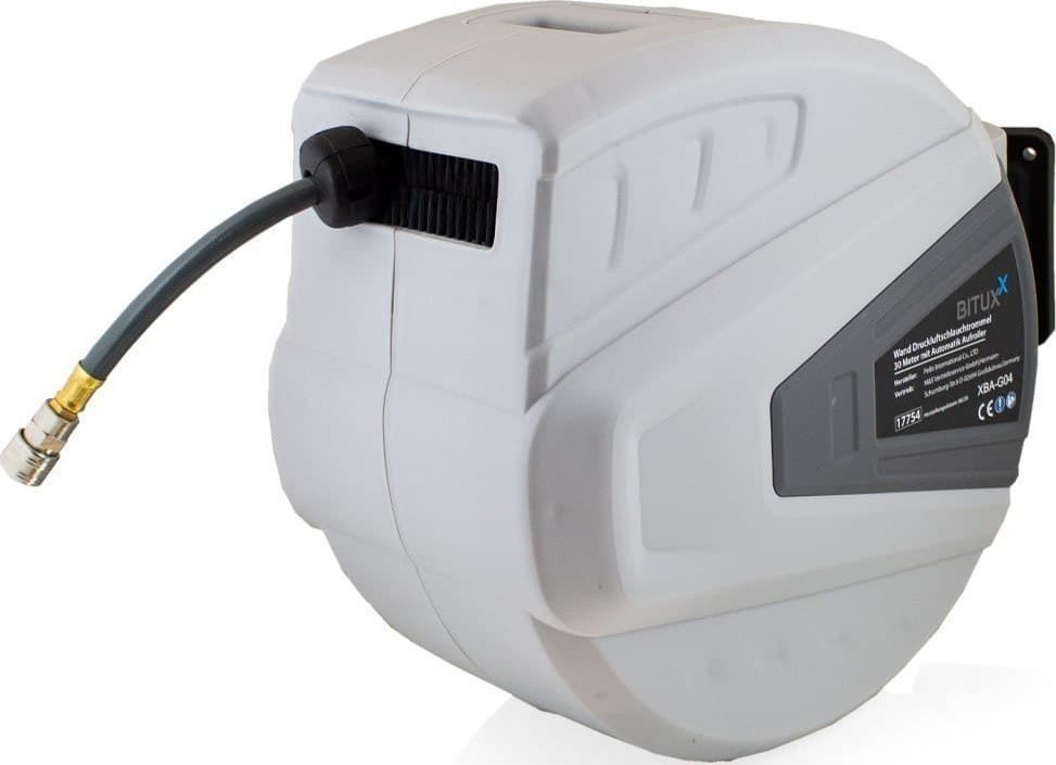 Bituxx WĄŻ PNEUMATYCZNY DO SPRĘŻARKI AUTOMATYCZNY ZWIJAK 30M 1/4"