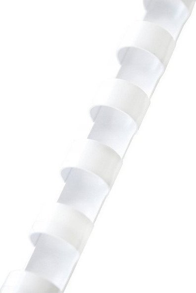 Argo Grzbiet plastikowy 16mm ARGO 405168 przezroczysty 100 szt