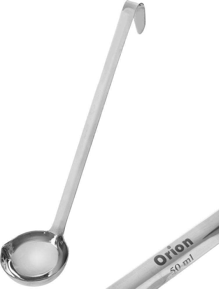 Orion Chochla stalowa łyżka do nalewania zupy sosu 50 ml z wylewką