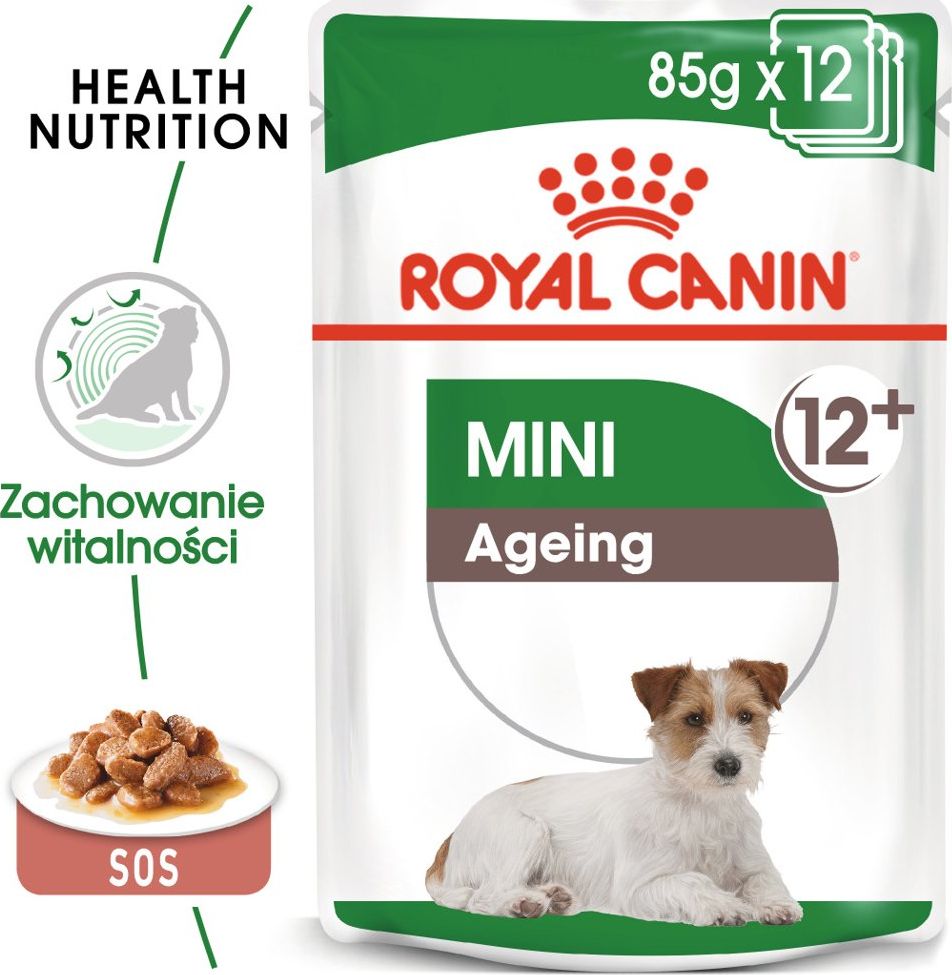 Royal Canin Karma ROYAL CANIN SHN Mini Ageing 12+ 12x85g