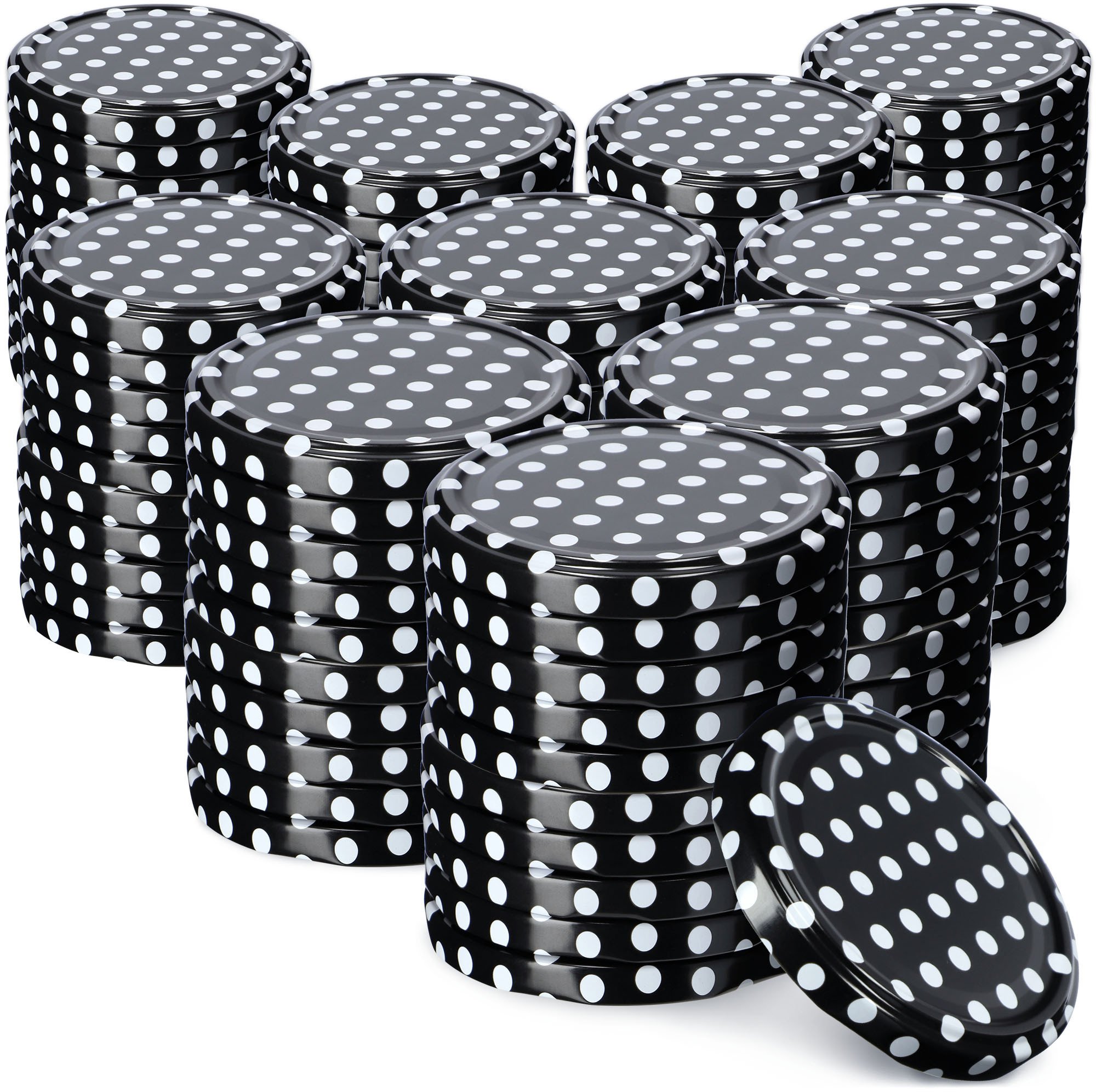 KADAX 100x Zakrętki Do Słoików Fi 66 Nakrętki Na Słoiki Wieczka Przetwory