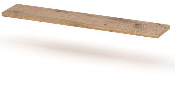 Półka Wisząca Ścienna Na Książki Dla Dzieci Dąb Wotan Hugo 80cm Drewniana