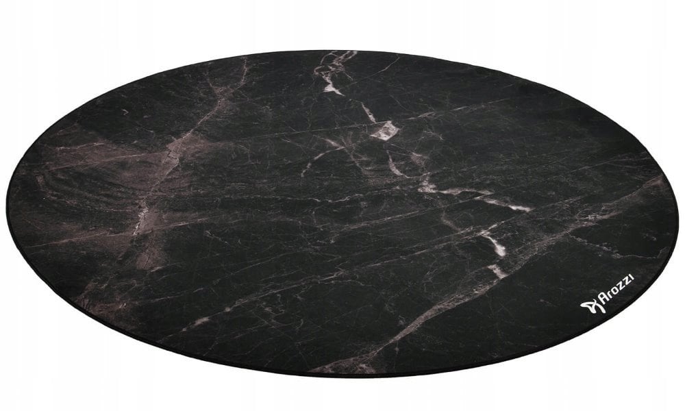 Podkładka Arozzi Zona Round Floor Pad Czarny Marble