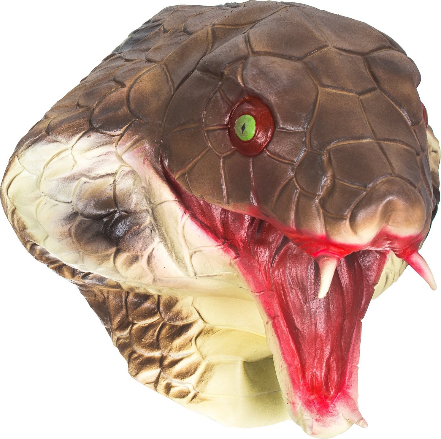 Profesjonalna lateksowa maska WĄŻ głowa węża