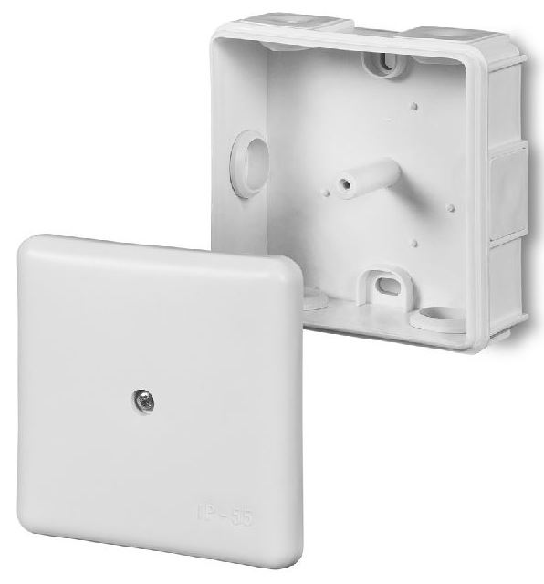 Elektro-Plast Puszka natynkowa 6-wylotowa IP55 bez wkładu 5 x 2,5mm2 (0226-00)