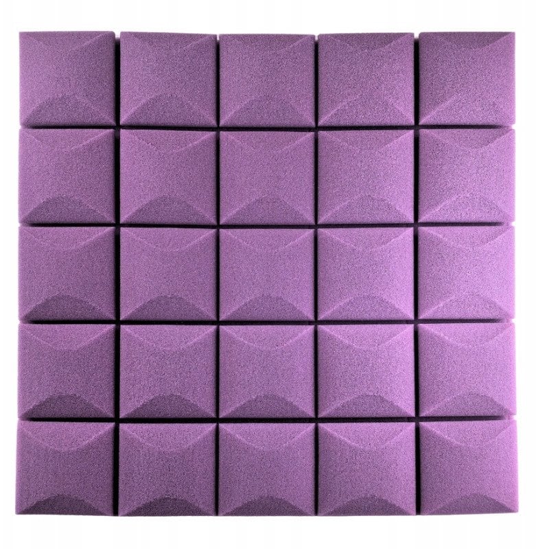 Bitmat DNA AM5 PR panel akustyczny zestaw 6 szt. fioletowy