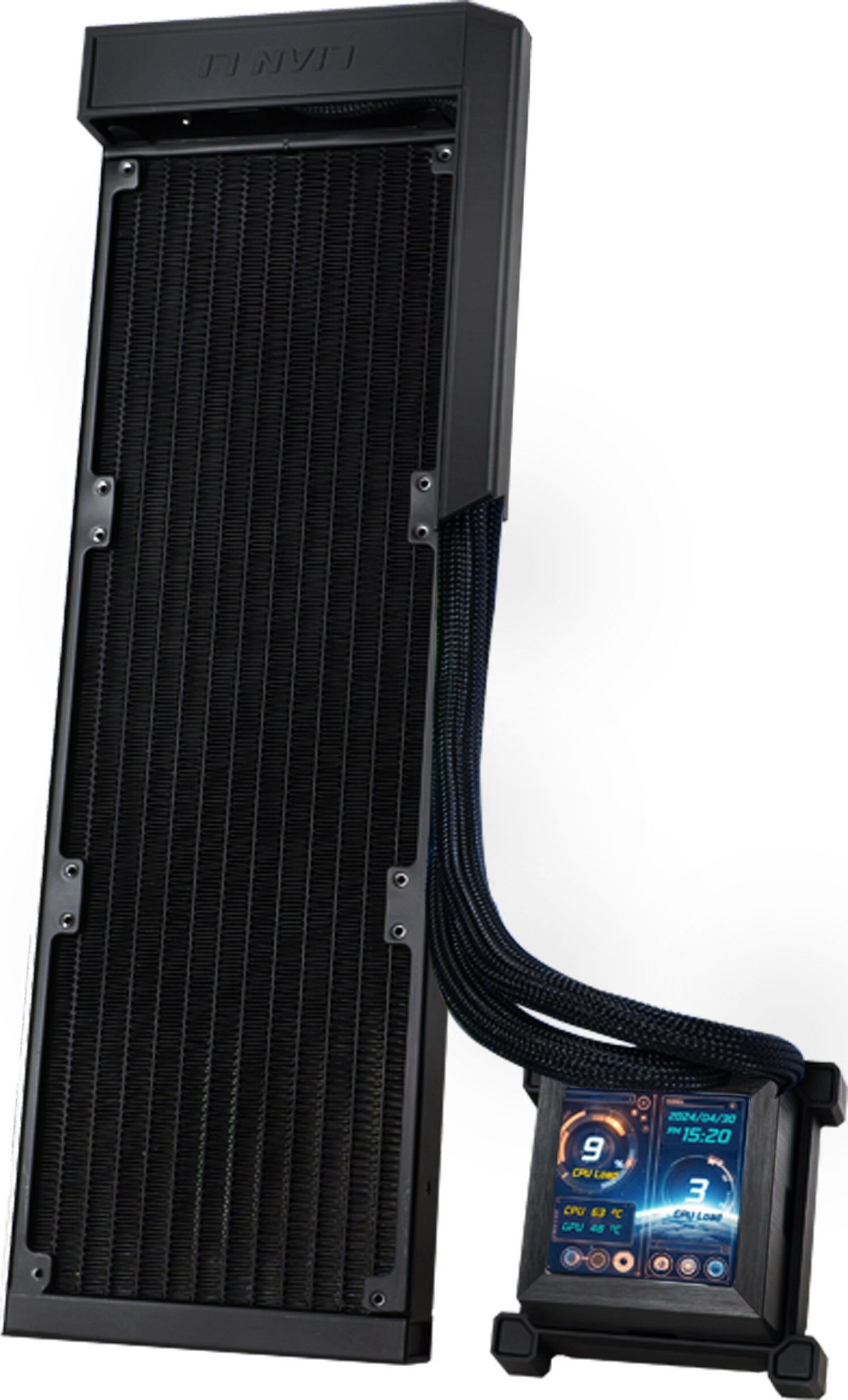 Chłodzenie wodne Lian Li HydroShift LCD 360 Fanless (HSLCD36NB)