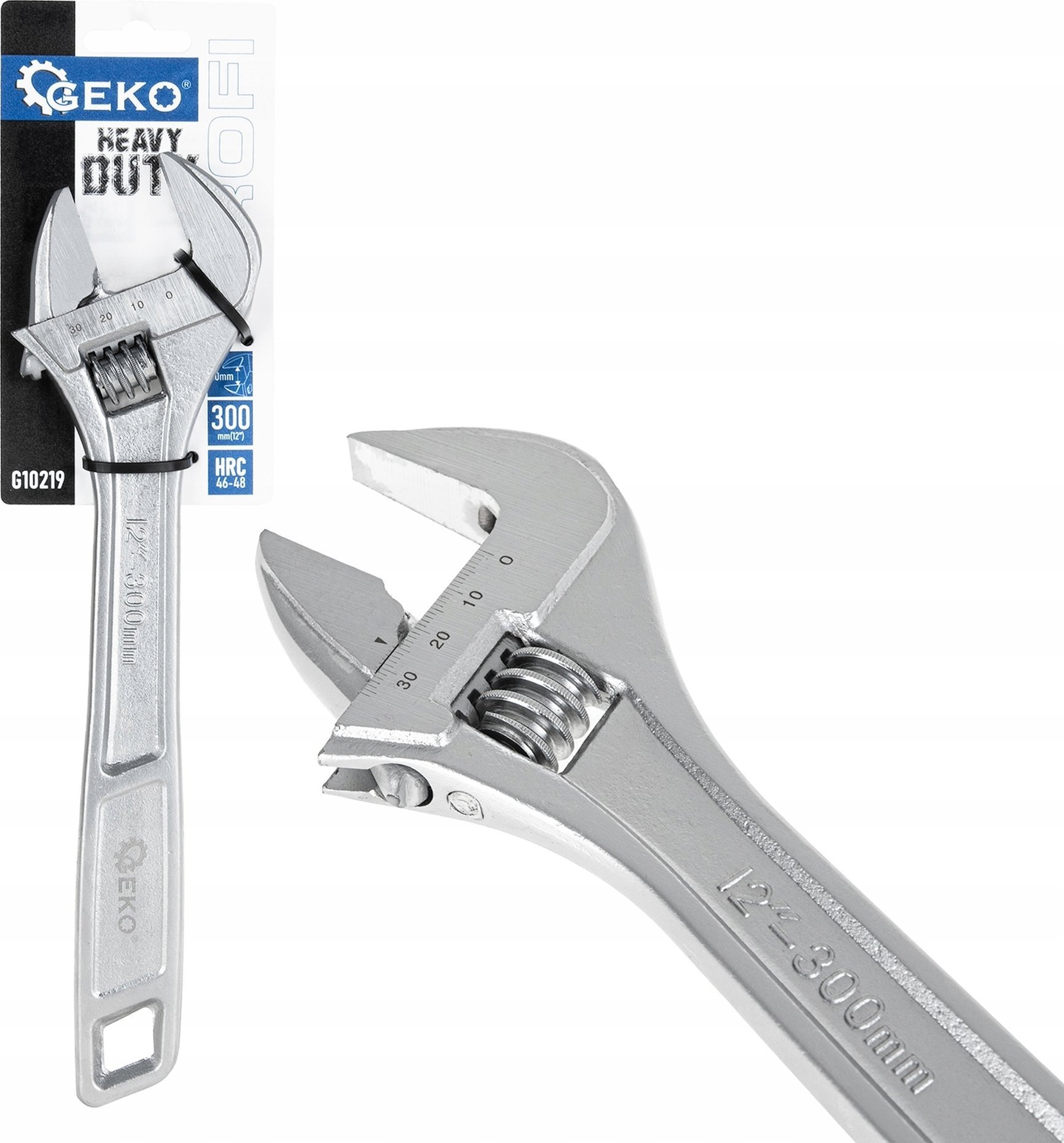 Klucz nastawny szwed 12" 40mm PROFI (6/36)