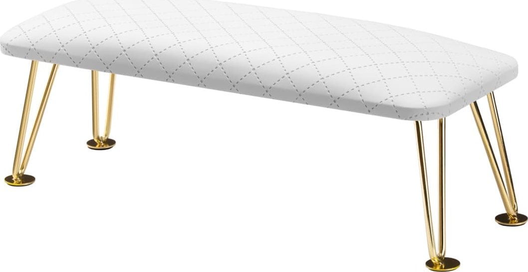 Activeshop Podpórka do manicure MOMO 6-M złota biała pik