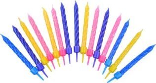 Arpex ŚWIECZKI URODZINOWE KOLOR