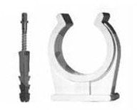 Capricorn Uchwyt pojedynczy ze śrubą dwugwintową fi 18 seria A