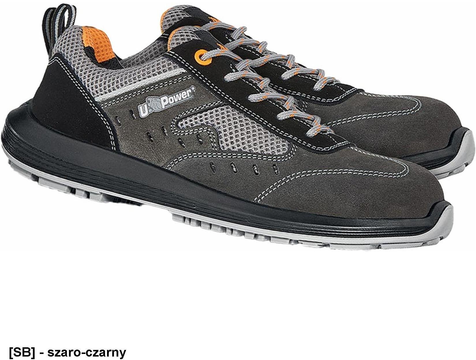 Reis POWER-SPRINT UK ESD S1 SRC - Half shoes safe velour perforation toe cap anti-penetration insole composite membrane NaturalConfortmondopoint 11 BE